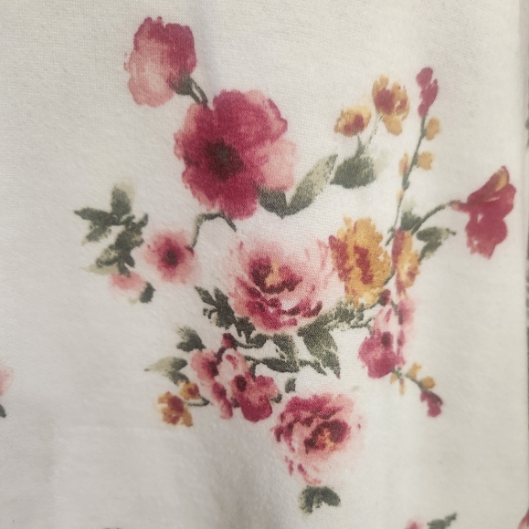 Moa Moa High-Low Top With 3/4 Length Sleeves. Size XL. - Picture 2 of 8